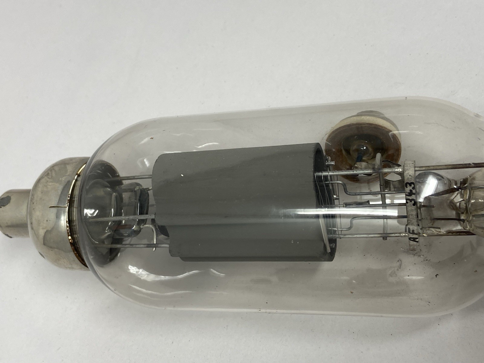 Rare EUC Vintage United Electronics HV-18 Air Cooled Transmitting Triode Valve
