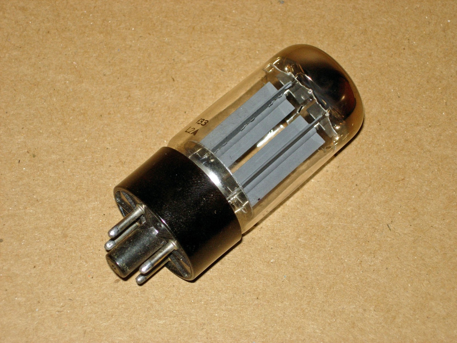 AMPEREX (PHILIPS, MAZDA, BRUSSELS) 5AR4/GZ34 (f33/L2A JAN ’62) TESTS EXCELLENT