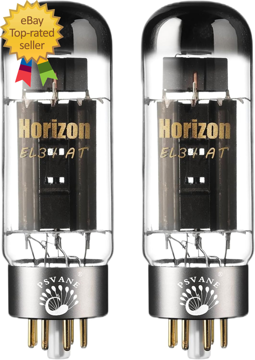 Horizon Series EL34-AT Vacuum Tube Amplifier Matched Pair (2 Pack)