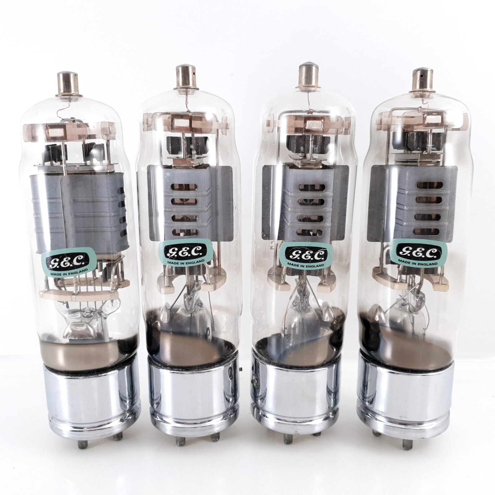 4 X CV57 GEC MARCONI. METAL BASE. NOS/NIB. CM ENA