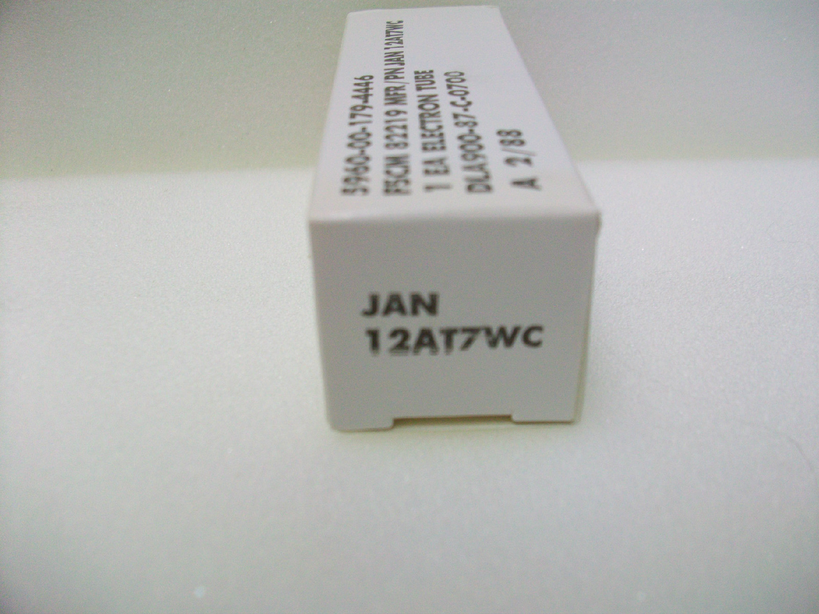 PHILIPS JAN 12AT7WC TUBE NSN 5960-00-179-4446