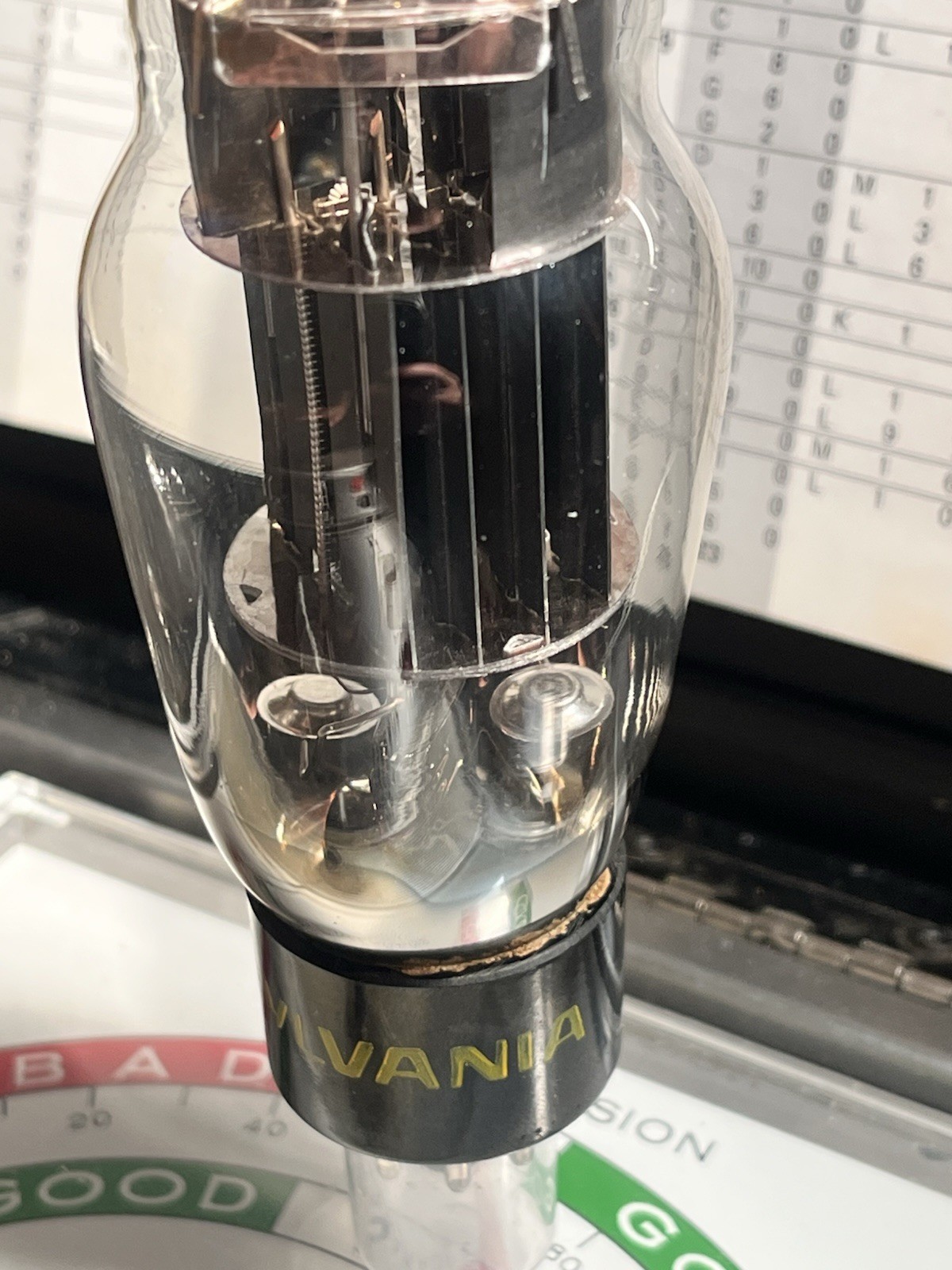 Vintage Sylvania Tube 6N13S/ 6N5S / 6AS7G / 6080 / ECC230 NOS