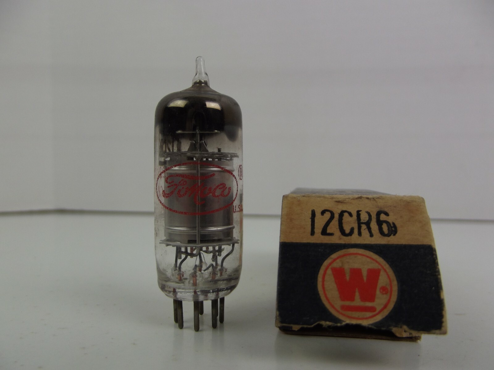 Vtg Vacuum Tubes Motorola philco Sylvania FoMoCo Tube lot of 5 Untested