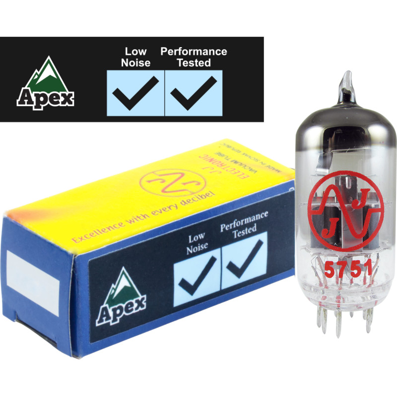 5751, JJ Electronics, Apex Performance Tested, Preamp