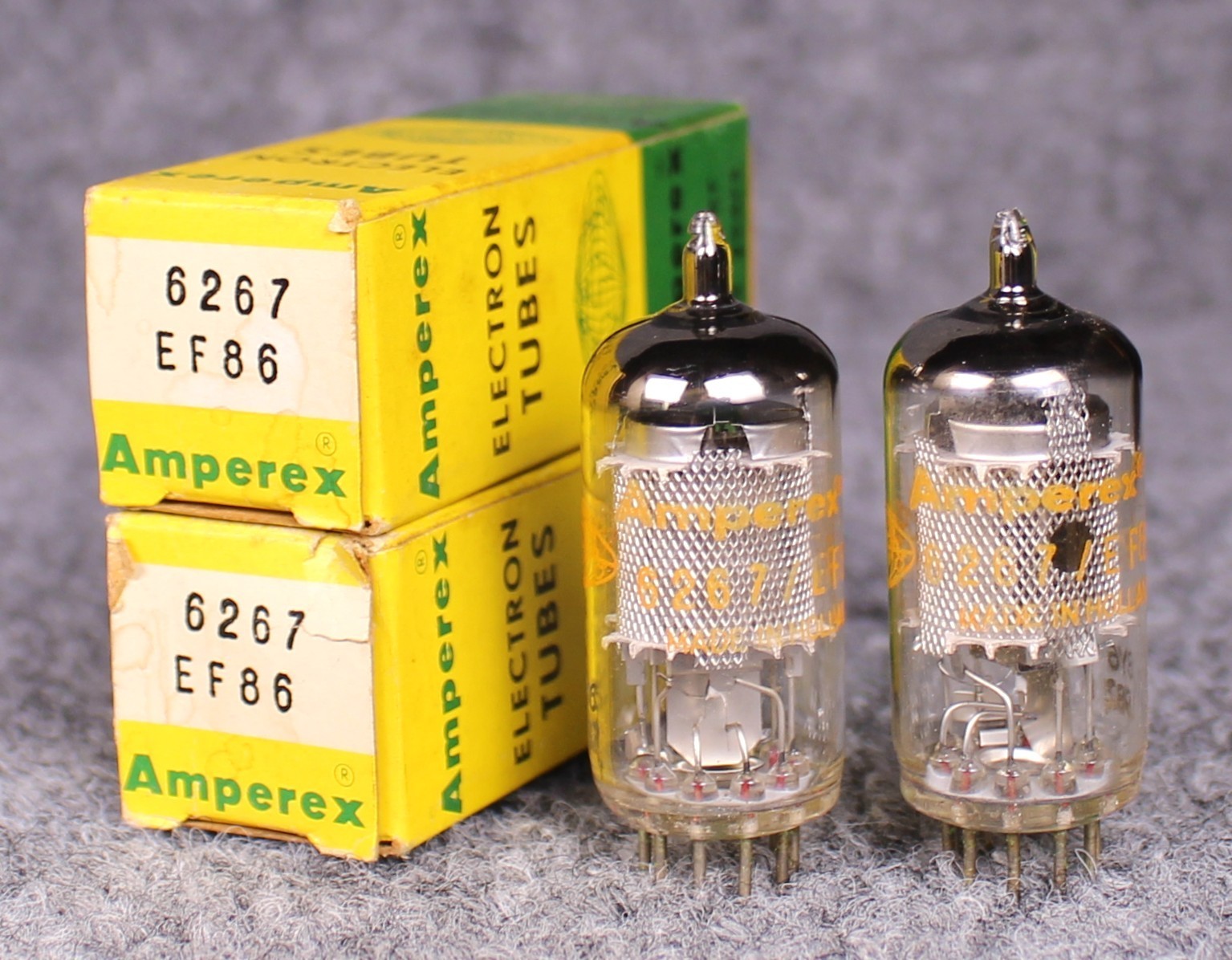(2) NOS/NIB Amperex EF86 6267 Tubes ~ SUPERB!