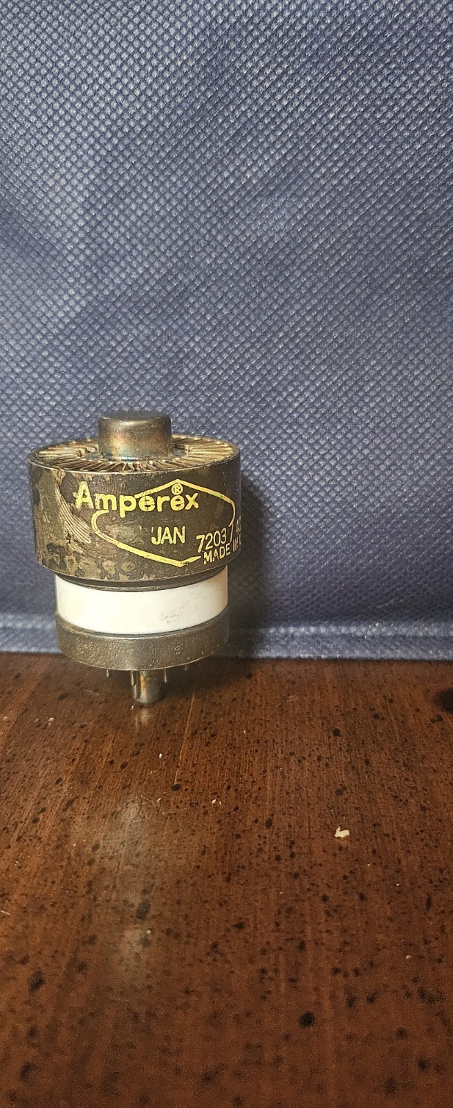 4CX250B / 7203 / K5SVC~AMPEREX~TUBE~30 DAY GUARANTEE~VACUUM~RADIO~AMPLIFIER~HAM